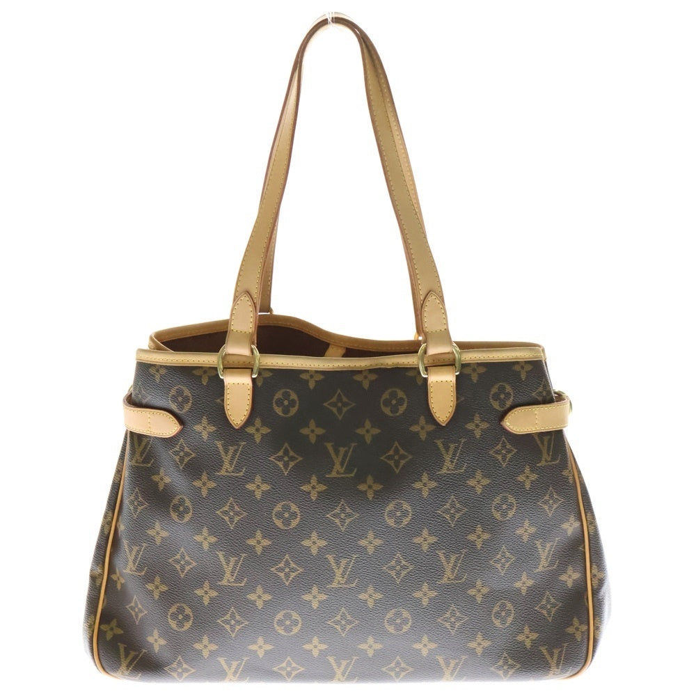 LOUIS VUITTON(ルイヴィトン) モノグラム バティニョール オリゾンタル M51154 ブラウン PVC トートバッグ