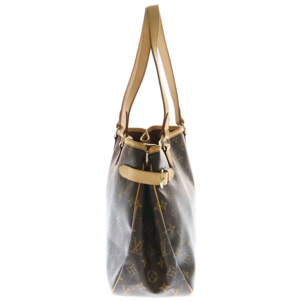 LOUIS VUITTON(ルイヴィトン) モノグラム バティニョール オリゾンタル M51154 ブラウン PVC トートバッグ