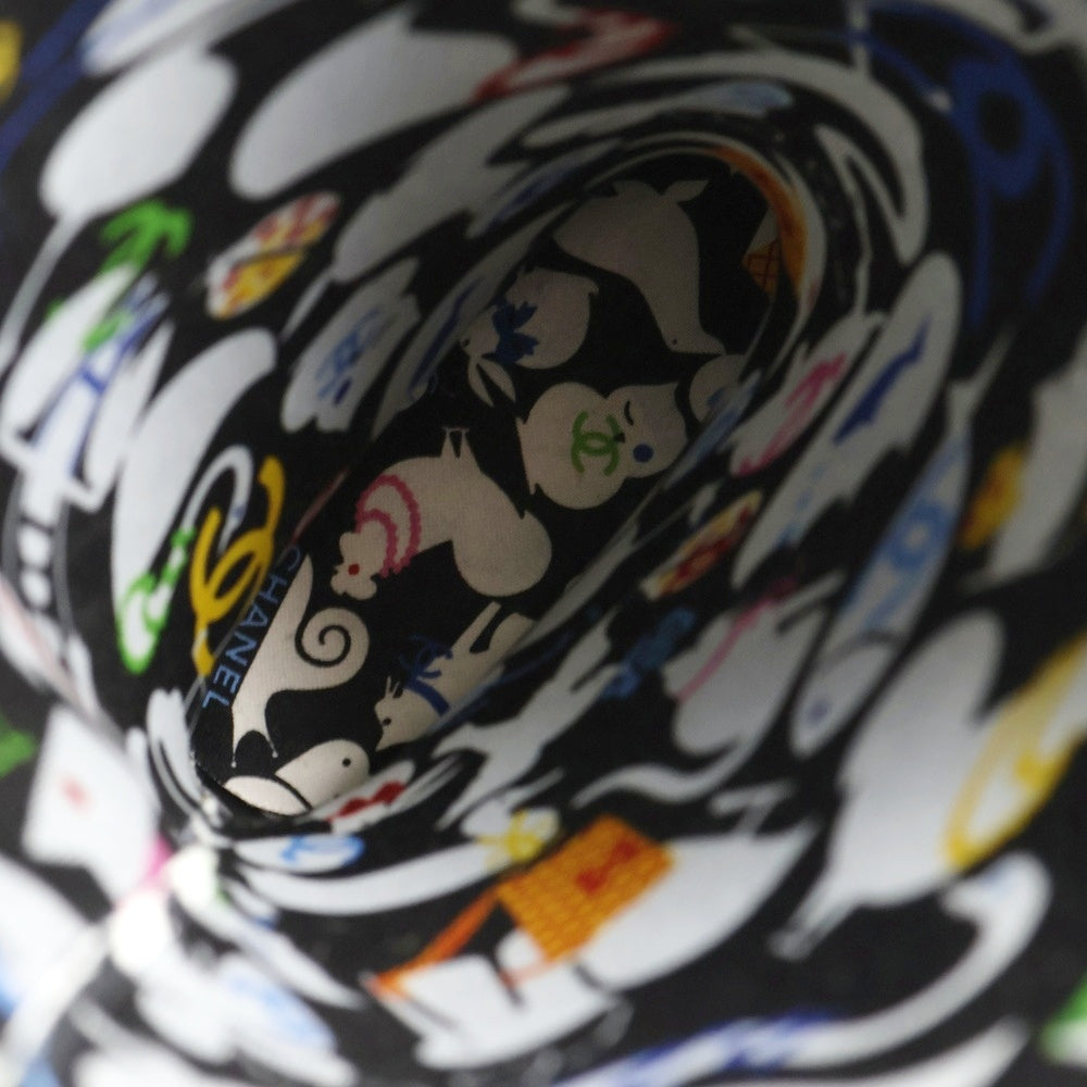 CHANEL(シャネル) ココマーク ラバー レインブーツ ロングブーツ ブラック 36