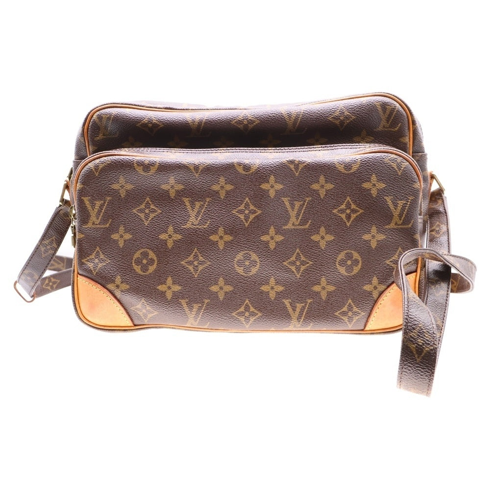 LOUIS VUITTON(ルイヴィトン) モノグラム ナイル M45244 ブラウン PVC ショルダーバッグ