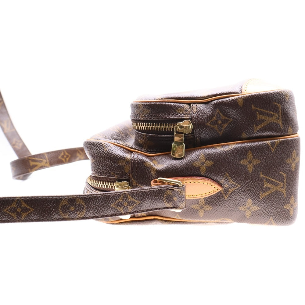 LOUIS VUITTON(ルイヴィトン) モノグラム ナイル M45244 ブラウン PVC ショルダーバッグ