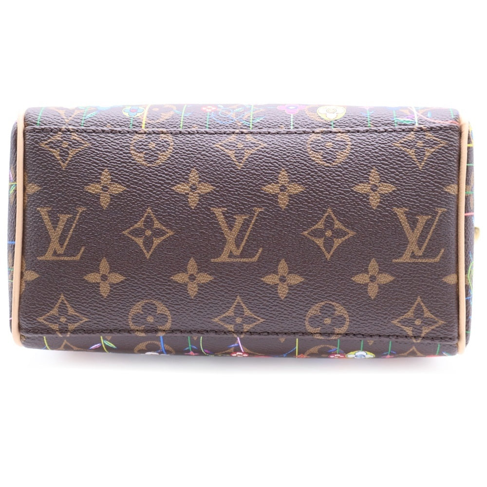 LOUIS VUITTON(ルイヴィトン) モノグラム スピーディバンドリエール20 2WAY レザーハンドバッグ ショルダーバッグ ブラウン レディース M14175