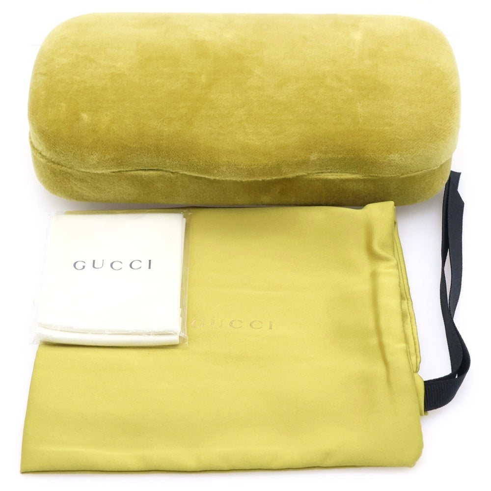 GUCCI(グッチ) サングラス メガネ アイウェア ピンクレンズ ゴールドフレーム GG0436S