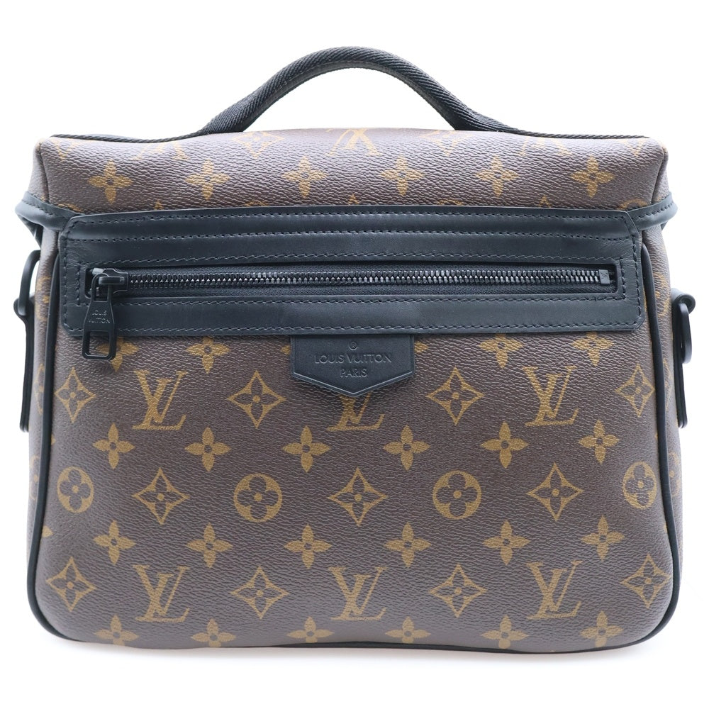 LOUIS VUITTON(ルイヴィトン) モノグラム マカサー LVトレイル メッセンジャー ブラウン PVC M46972 ショルダーバッグ