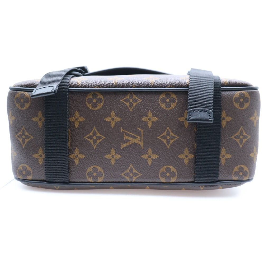 LOUIS VUITTON(ルイヴィトン) モノグラム マカサー LVトレイル メッセンジャー ブラウン PVC M46972 ショルダーバッグ