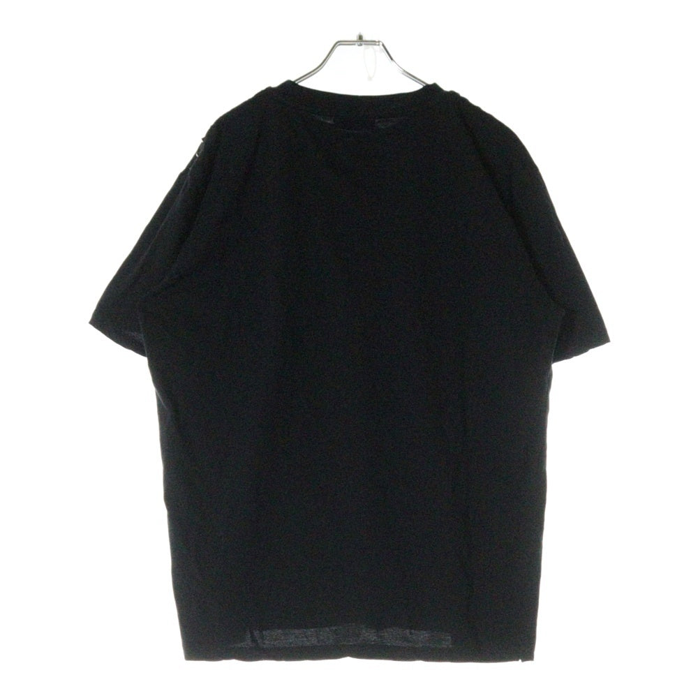 VALENTINO(ヴァレンティノ) ロックスタッズ デザイン クルーネック 半袖Tシャツ カットソー ブラック
