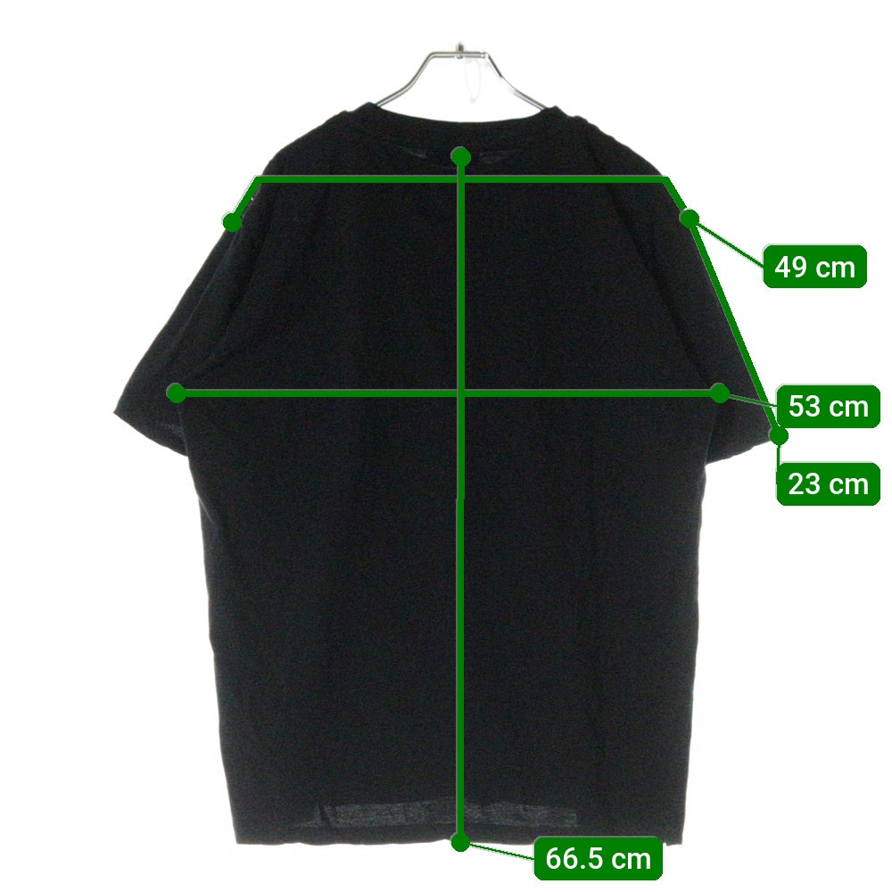 VALENTINO(ヴァレンティノ) ロックスタッズ デザイン クルーネック 半袖Tシャツ カットソー ブラック