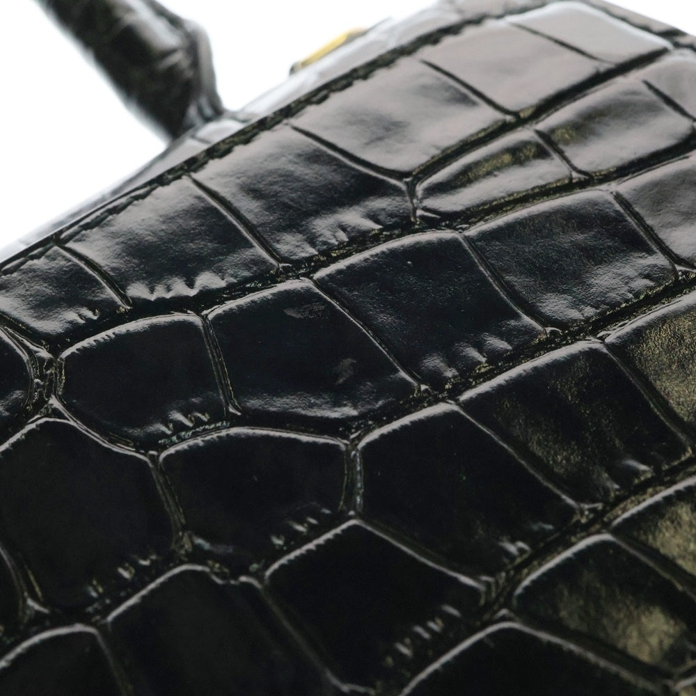 BALENCIAGA(バレンシアガ) バレンシアガ アワーグラスXS 2wayショルダーバッグ ハンドバッグ ミニバッグ ブラック ゴールド金具 レザー 592833