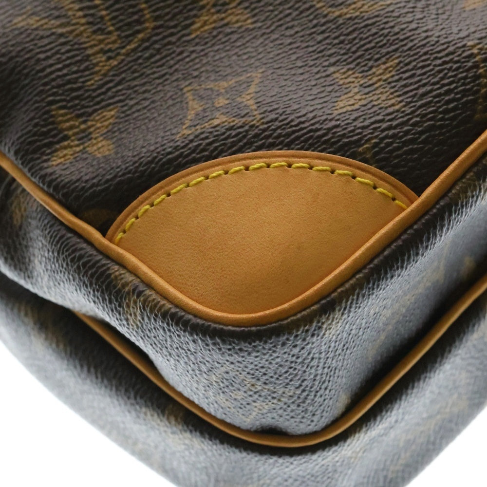 LOUIS VUITTON(ルイヴィトン) モノグラム アマゾン ショルダーバッグ ミニバッグ ブラウン ゴールド金具 レザー×PVC M45236