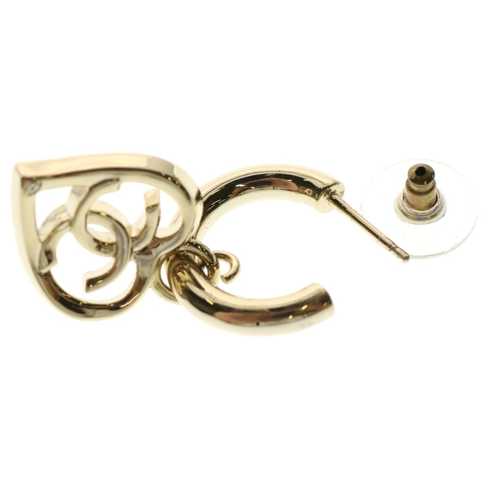 CHANEL(シャネル) ココマーク ハートピアス GP ゴールド B22P アクセサリー レディース