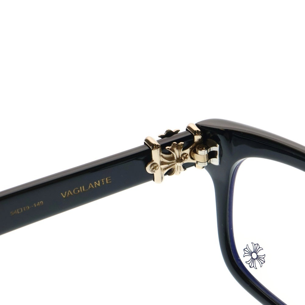 CHROME HEARTS(クロムハーツ) VAGILANTE ブラック CHプラス ウェリントン メガネ