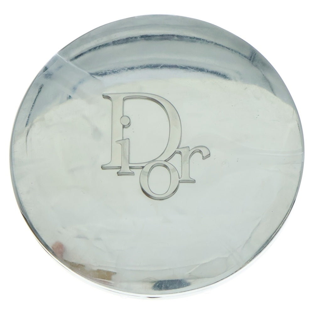 Christian Dior(クリスチャンディオール) ロゴ コンパクトミラー シルバー 鏡