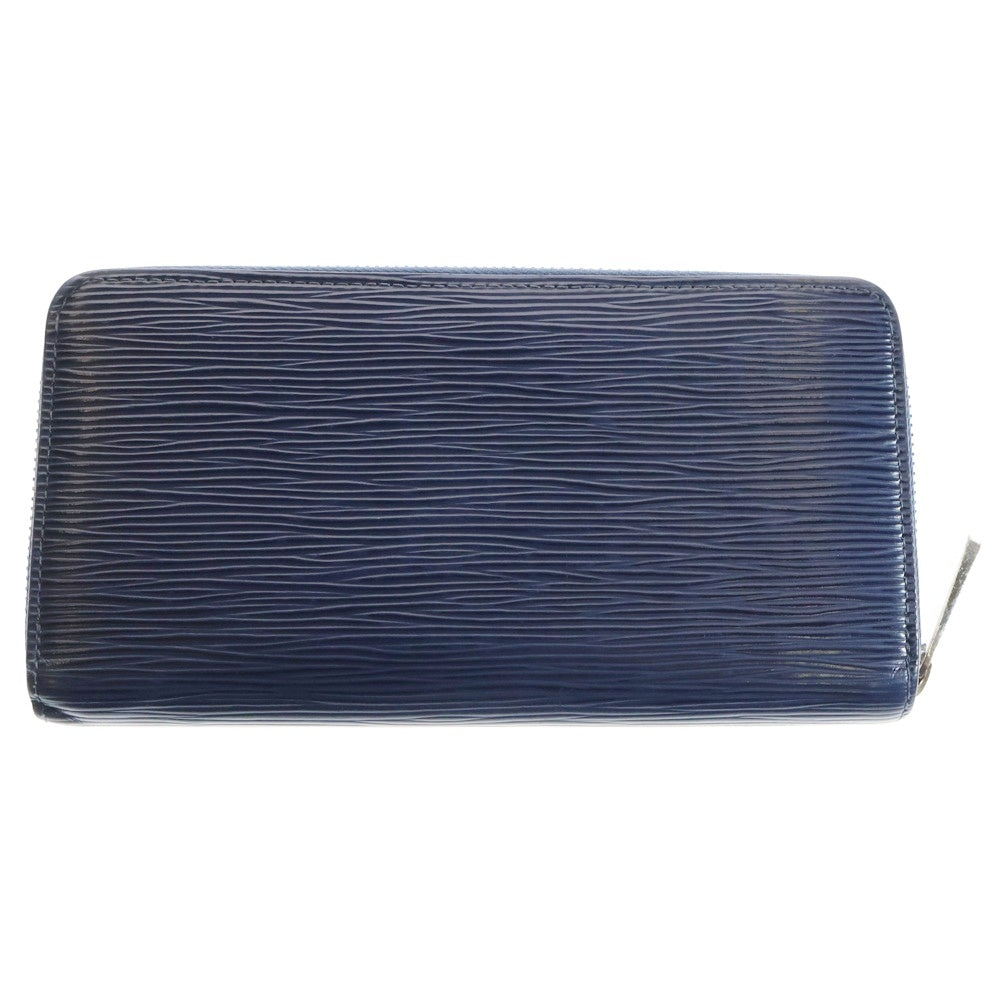 LOUIS VUITTON(ルイヴィトン) ジッピーウォレット エピ レザー ロングウォレット 長財布 シルバー金具 ネイビー M61873