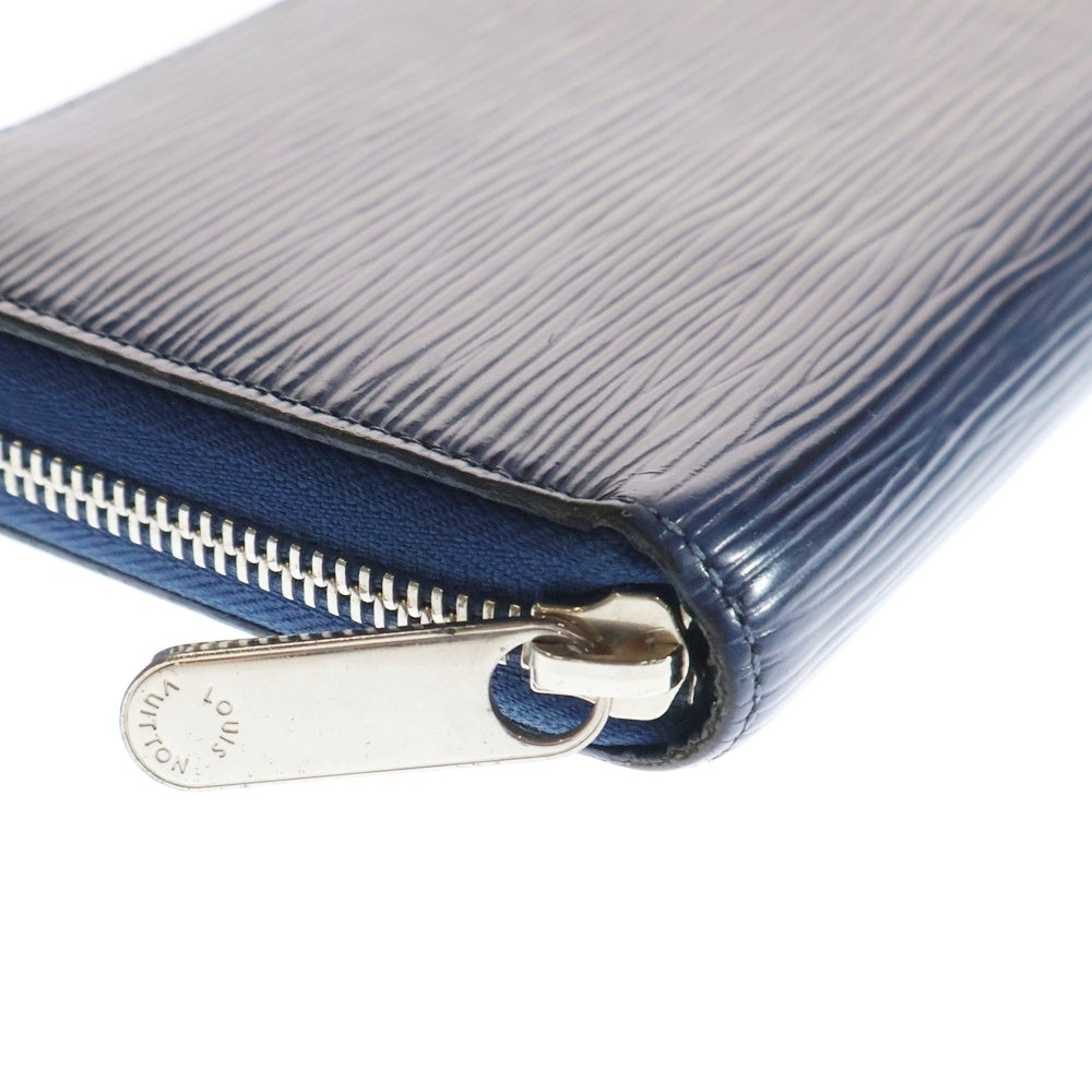 LOUIS VUITTON(ルイヴィトン) ジッピーウォレット エピ レザー ロングウォレット 長財布 シルバー金具 ネイビー M61873