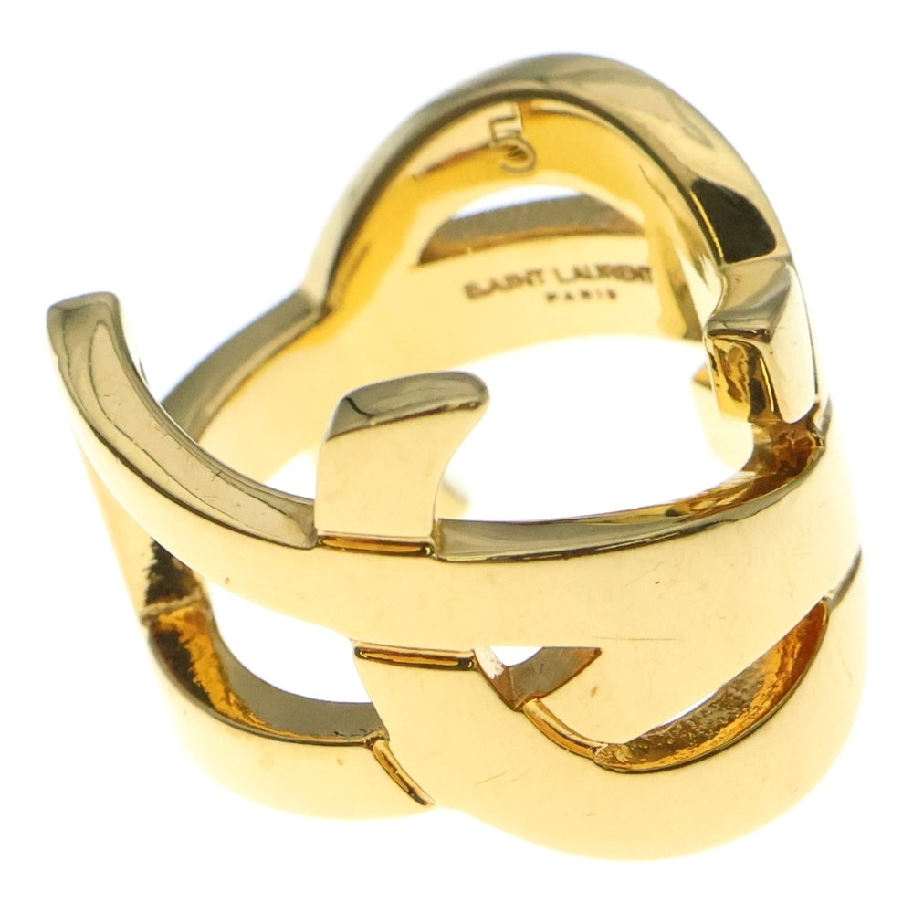 SAINT LAURENT PARIS(サンローランパリ) オピウム ツイスト リング 指輪 ゴールド GP