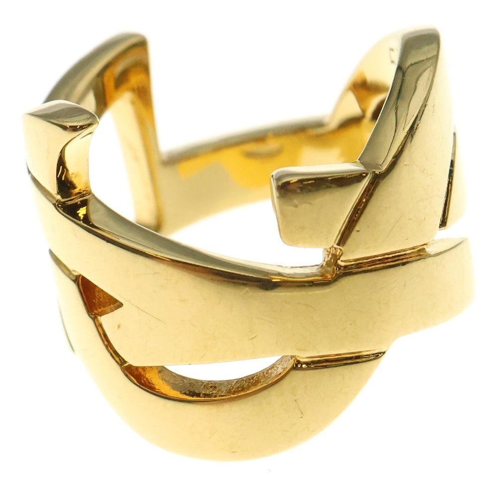 SAINT LAURENT PARIS(サンローランパリ) オピウム ツイスト リング 指輪 ゴールド GP