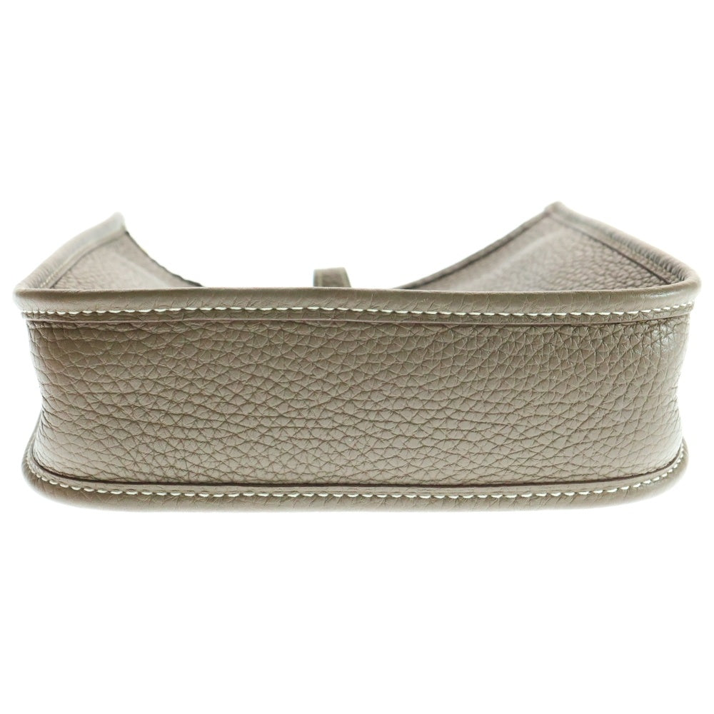HERMES(エルメス) エブリンTPM トリヨン エトゥープ ショルダーバッグ ミニバッグ グレージュ ゴールド金具 レザー U刻印