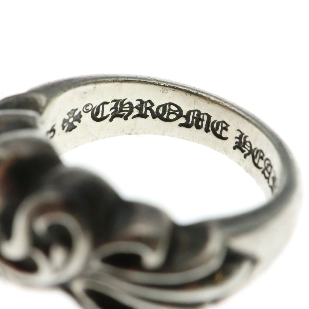 CHROME HEARTS(クロムハーツ) FLRL CRS HRT フローラルハート シルバーリング