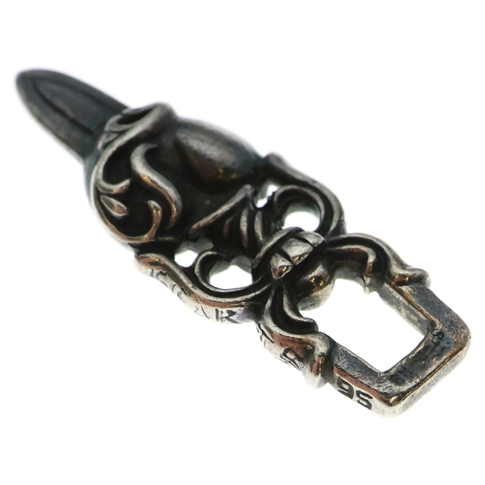 CHROME HEARTS(クロムハーツ) DAGGER HEART ダガーハート ペンダントトップ シルバー BCA243