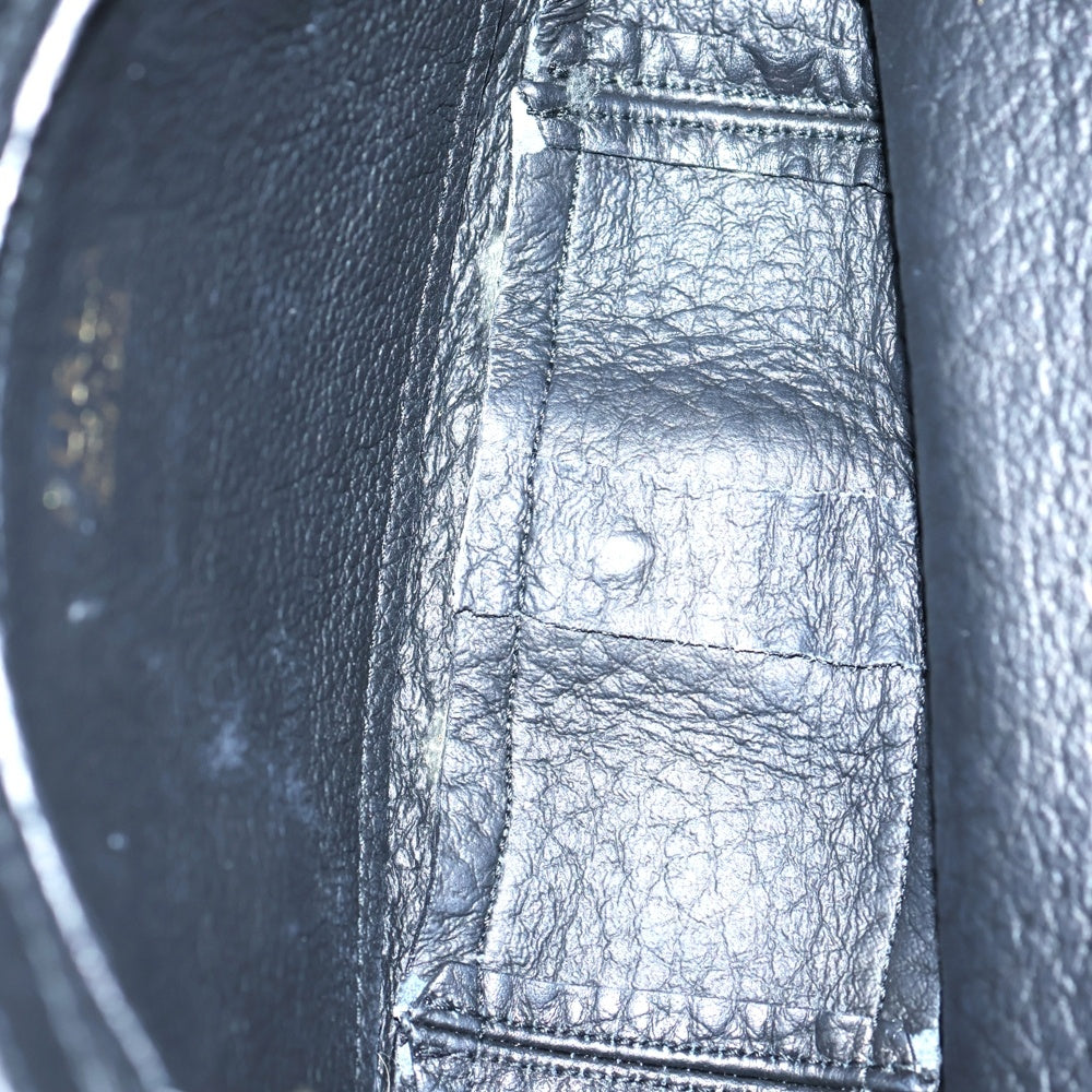 FURLA(フルラ) 2WAYバッグ ハンドバッグ ショルダーバッグ ショルダーポシェット ブラック レザー ゴールド金具