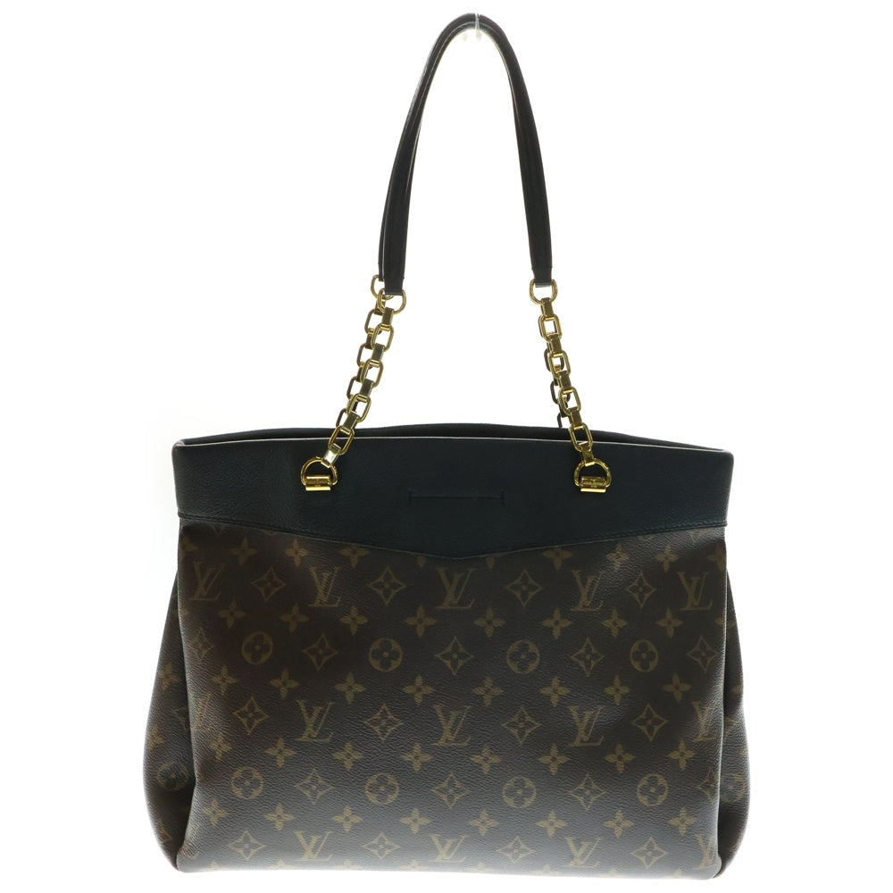 LOUIS VUITTON(ルイヴィトン) モノグラム パラスショッパー ハンドバッグ ショルダーバッグ ブラウン PVCレザー M51198