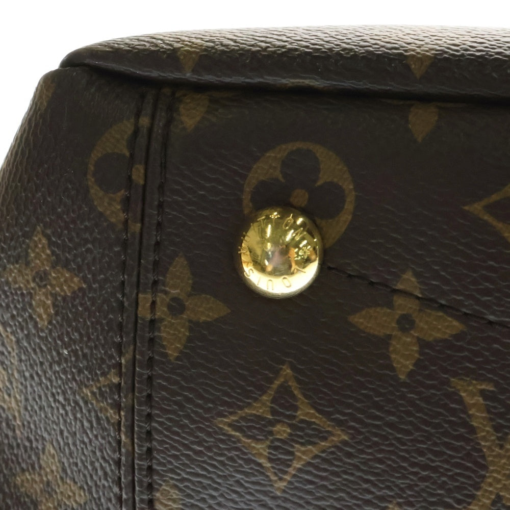 LOUIS VUITTON(ルイヴィトン) モノグラム パラスショッパー ハンドバッグ ショルダーバッグ ブラウン PVCレザー M51198