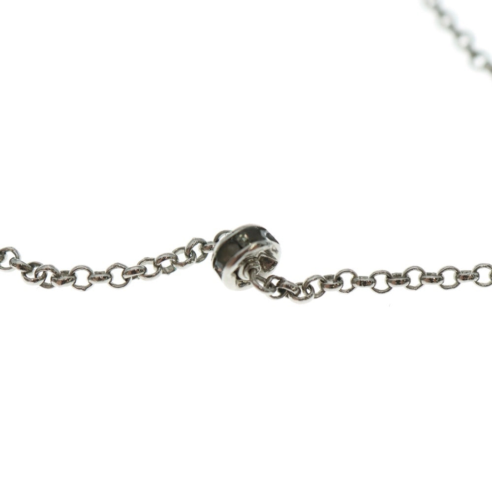 VALENTINO(ヴァレンティノ) ロゴ ネックレス SV ペンダント チェーン シルバー