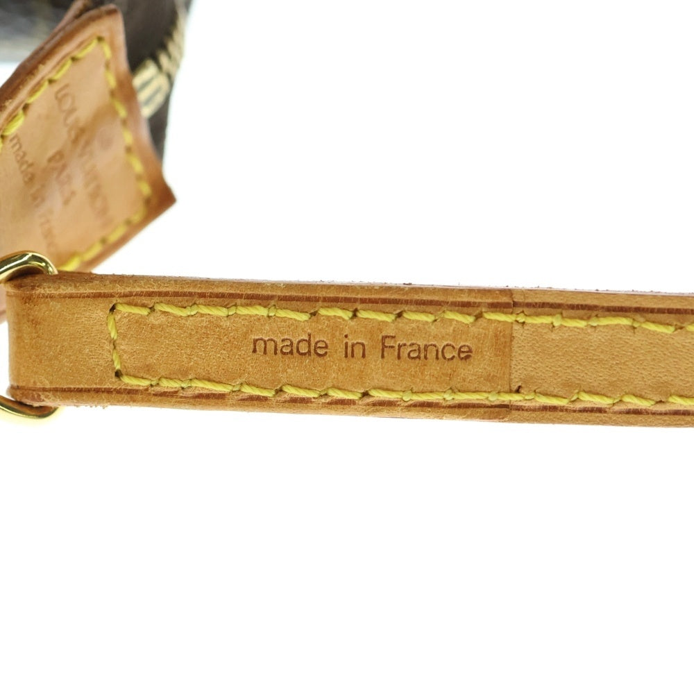 LOUIS VUITTON(ルイヴィトン) モノグラム ポシェットアクセソワール ショルダーバッグ ミニバッグ ブラウン ゴールド金具 レザー×PVC M51980