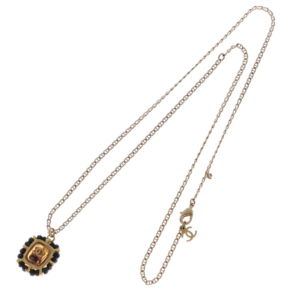 CHANEL(シャネル) ココマーク ヴィンテージ ネックレス ペンダント チェーン ゴールド GP レディース