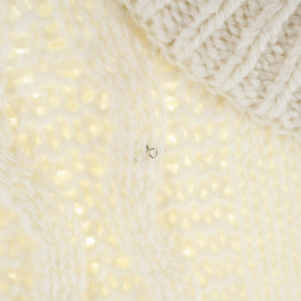 COACH(コーチ) ロングニット ローゲージ ホワイト