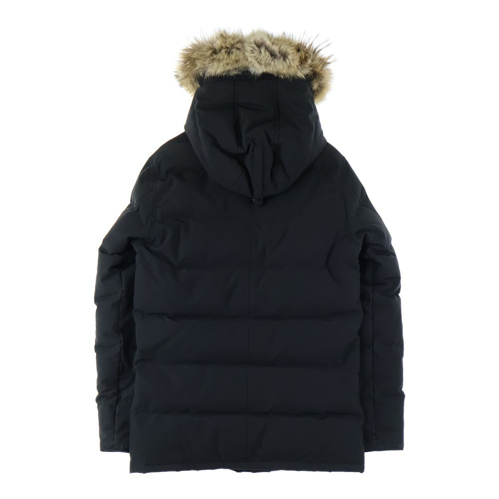 CANADA GOOSE(カナダグース) CARSON PARKA カーソン パーカー ファー フーデッド ジップアップ ダウンジャケット ブラック 3805MA