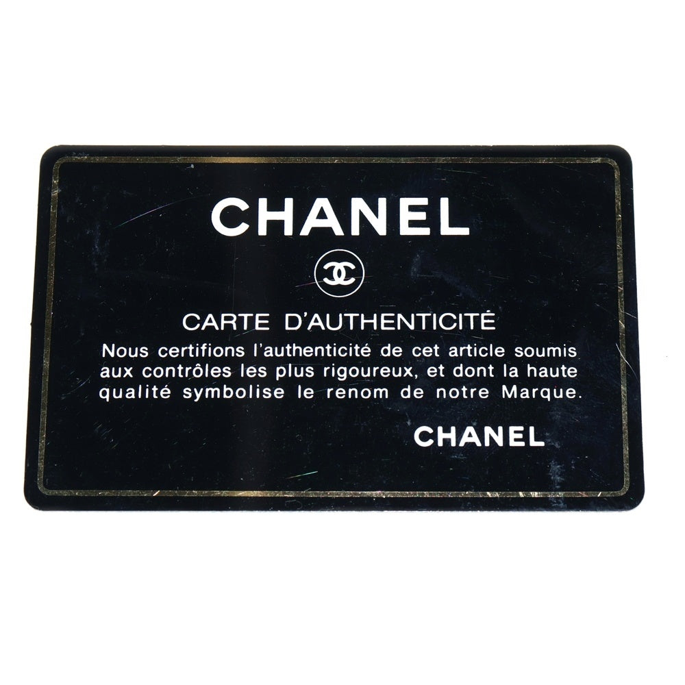 CHANEL(シャネル) ココマーク 総柄 キャンバス ブラック×ベージュ ハンドバッグ