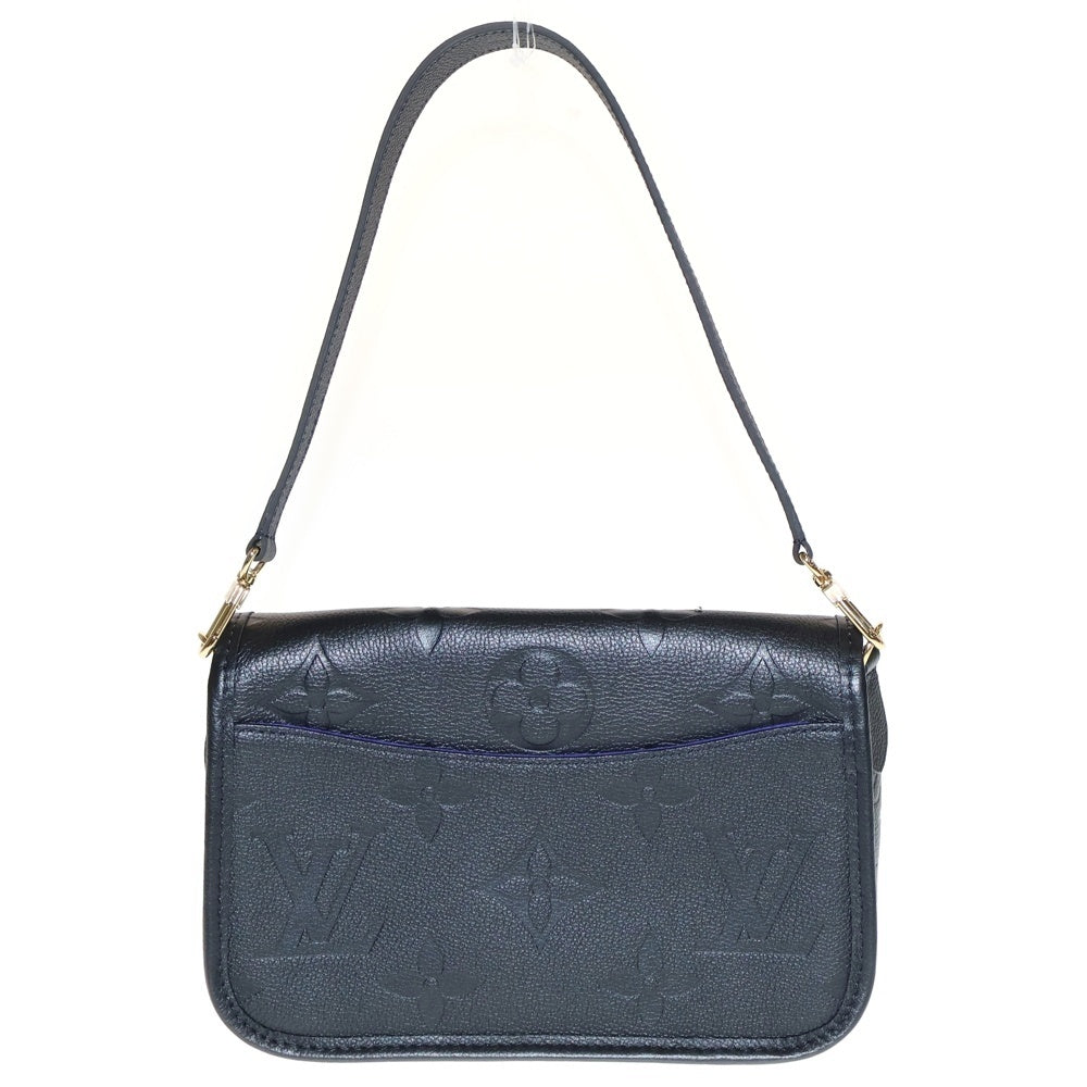 LOUIS VUITTON(ルイヴィトン) モノグラムアンプラント ディアヌ 2WAY レザーハンドバッグ ショルダーバッグ ネイビー M46386