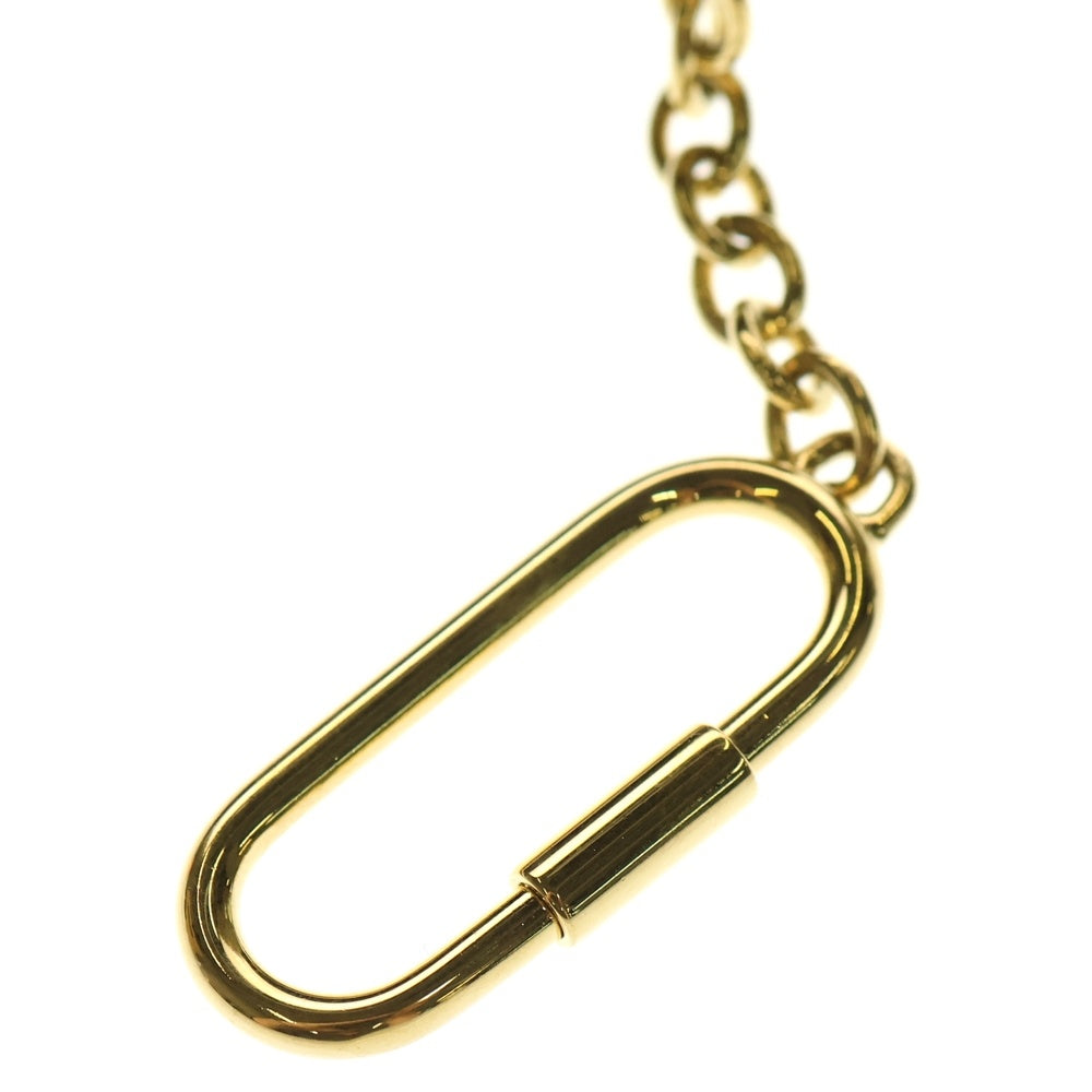 CELINE(セリーヌ) トリオンフ コインケース バッグチャーム ポーチ ブラウン PVC ゴールド金具