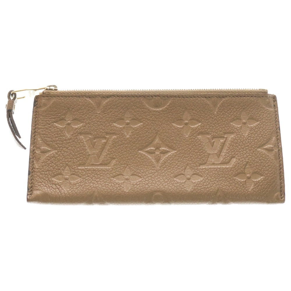 LOUIS VUITTON(ルイヴィトン) モノグラムアンプラント ブラウン レザー ポーチ