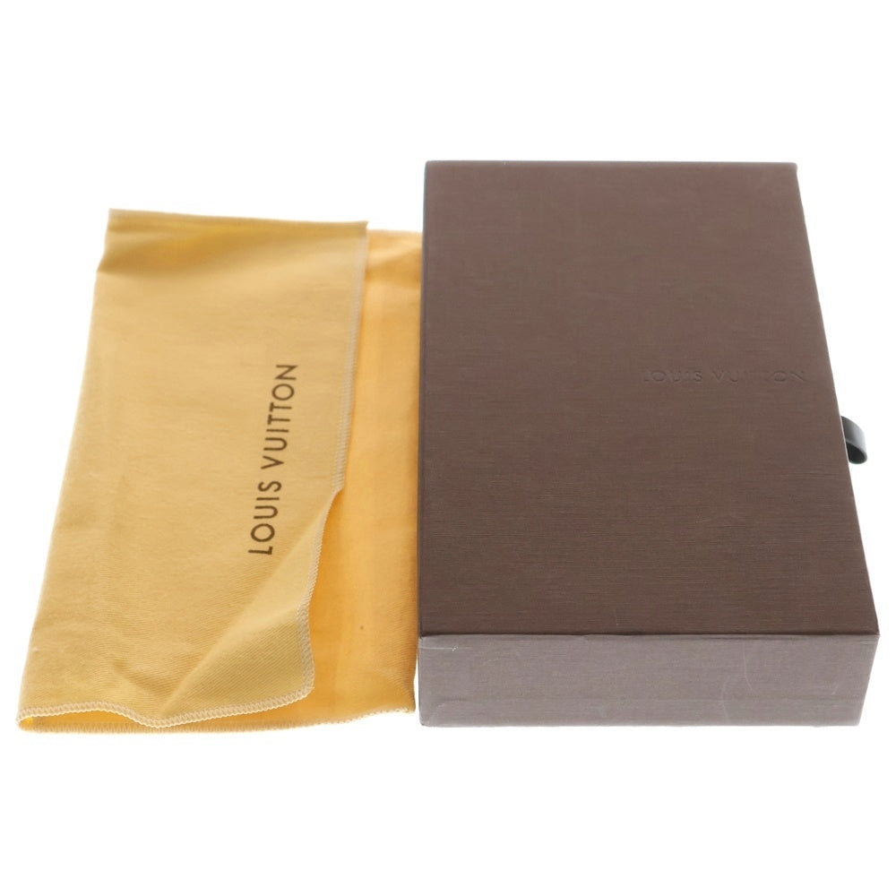 LOUIS VUITTON(ルイヴィトン) モノグラムアンプラント ブラウン レザー ポーチ