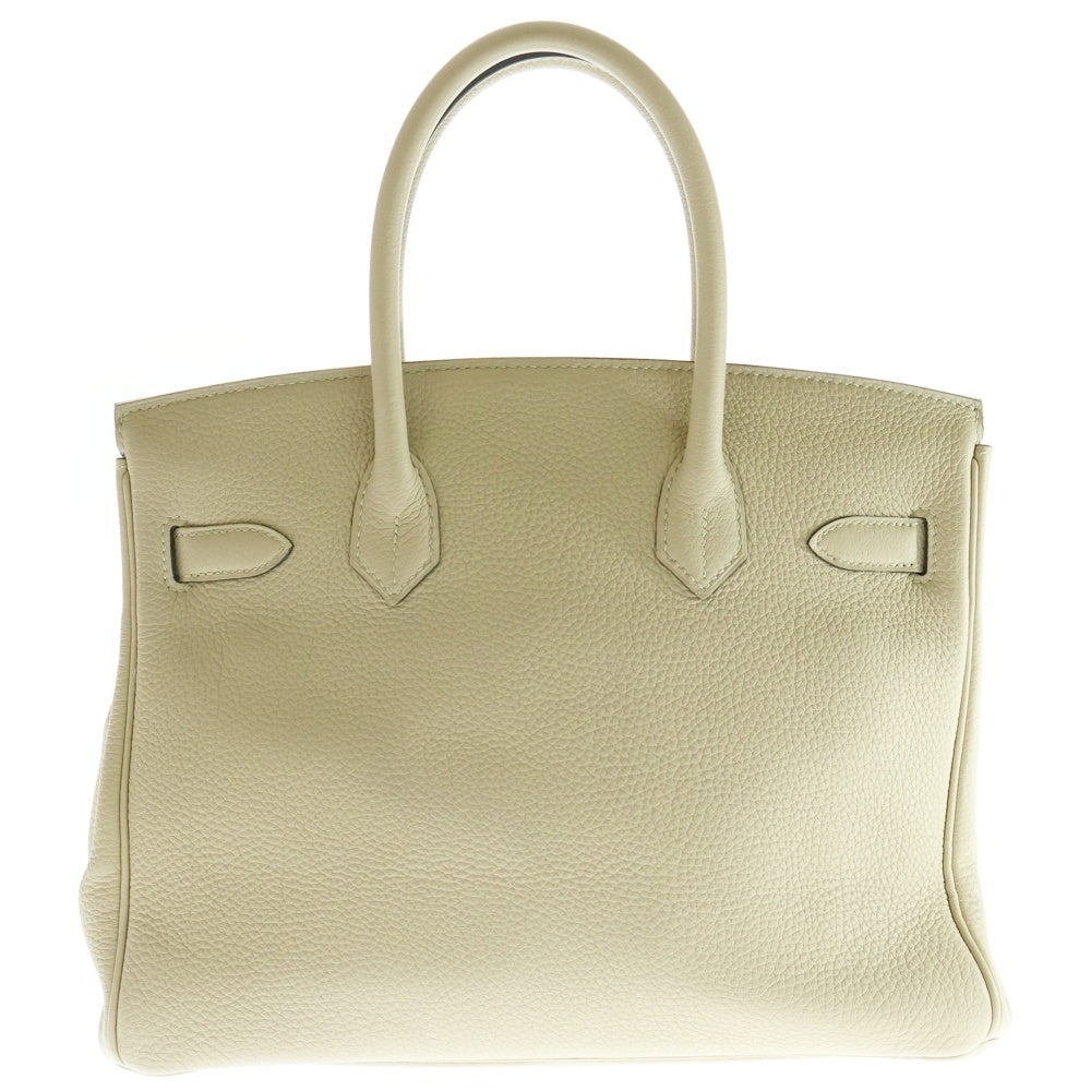 HERMES(エルメス) バーキン30 ハンドバッグ トレンチ トゴ シルバー金具 A刻印