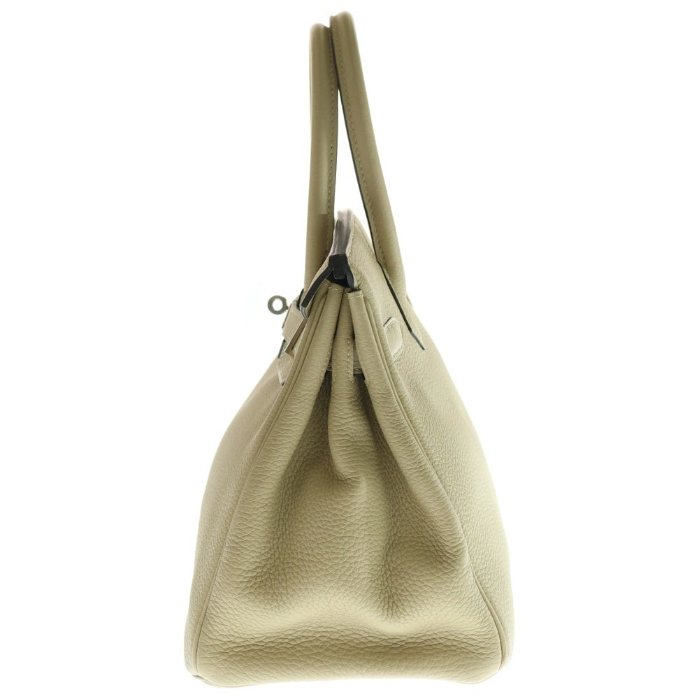 HERMES(エルメス) バーキン30 ハンドバッグ トレンチ トゴ シルバー金具 A刻印