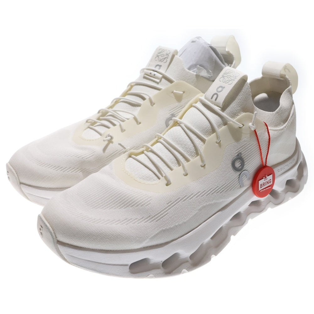 LOEWE(ロエベ) 24SS×On CLOUDTILT オン クラウドティルト アナグラムロゴ レースアップ ローカットシューズ スニーカー ホワイト USM8/26cm M929282X15