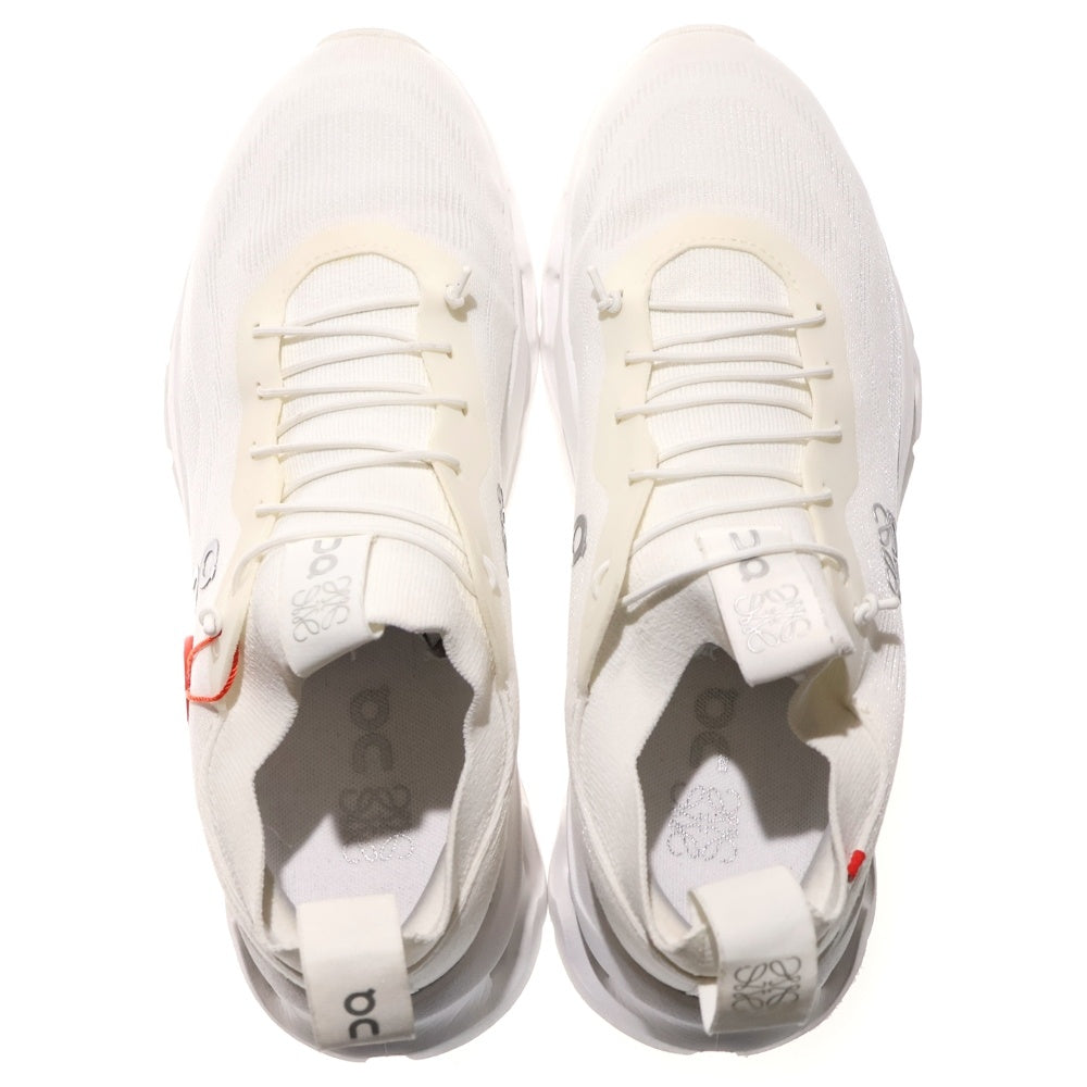 LOEWE(ロエベ) 24SS×On CLOUDTILT オン クラウドティルト アナグラムロゴ レースアップ ローカットシューズ スニーカー ホワイト USM8/26cm M929282X15