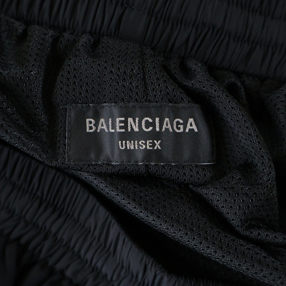 BALENCIAGA(バレンシアガ) 24AW Basketball Series Tracksuit Pants バスケットボールシリーズ ロゴトラックパンツ ブラック 822233 TPQ38