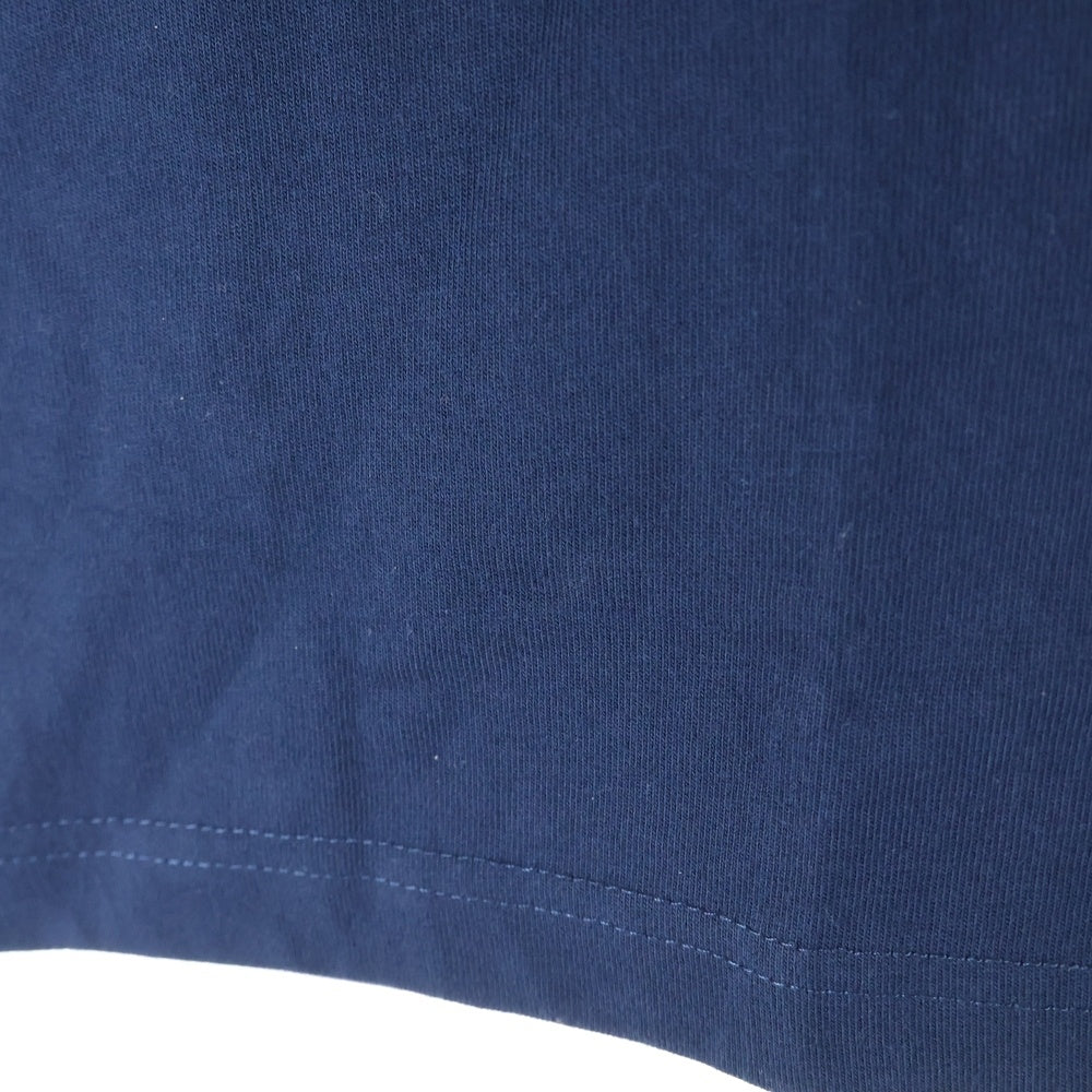 BALENCIAGA(バレンシアガ) World Food Programme ワールドフードプログラム ロゴプリント クルーネック 半袖Tシャツ カットソー ネイビー 739028