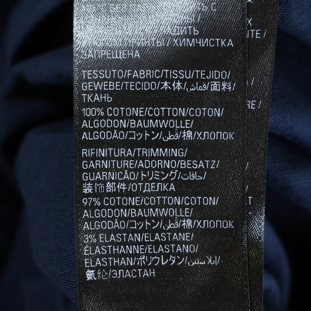 BALENCIAGA(バレンシアガ) World Food Programme ワールドフードプログラム ロゴプリント クルーネック 半袖Tシャツ カットソー ネイビー 739028