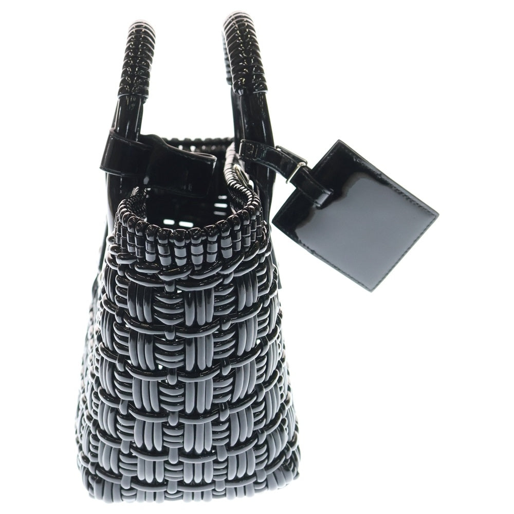 BALENCIAGA(バレンシアガ) ビストロXS ハンドバッグ トートバッグ ブラック エナメル 671342