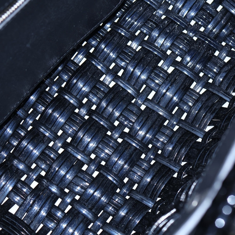 BALENCIAGA(バレンシアガ) ビストロXS ハンドバッグ トートバッグ ブラック エナメル 671342