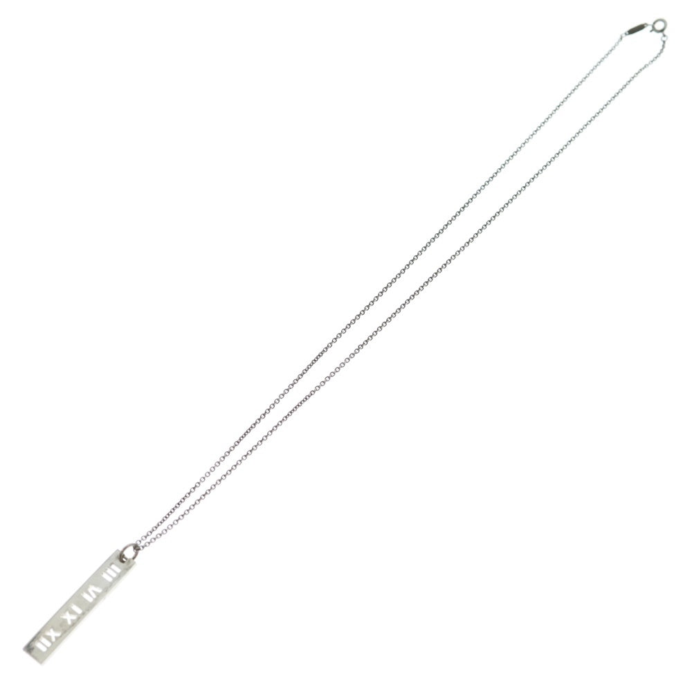 TIFFANY & Co.(ティファニー) アトラスバー ネックレス ペンダント チェーン シルバー 925