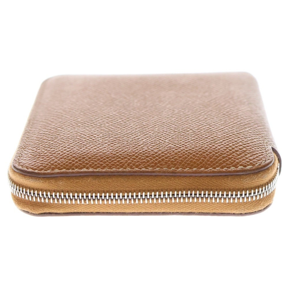 HERMES(エルメス) アザップシルクイン コンパクトウォレット コインケース 財布 シルバー金具 ゴールド エプソン