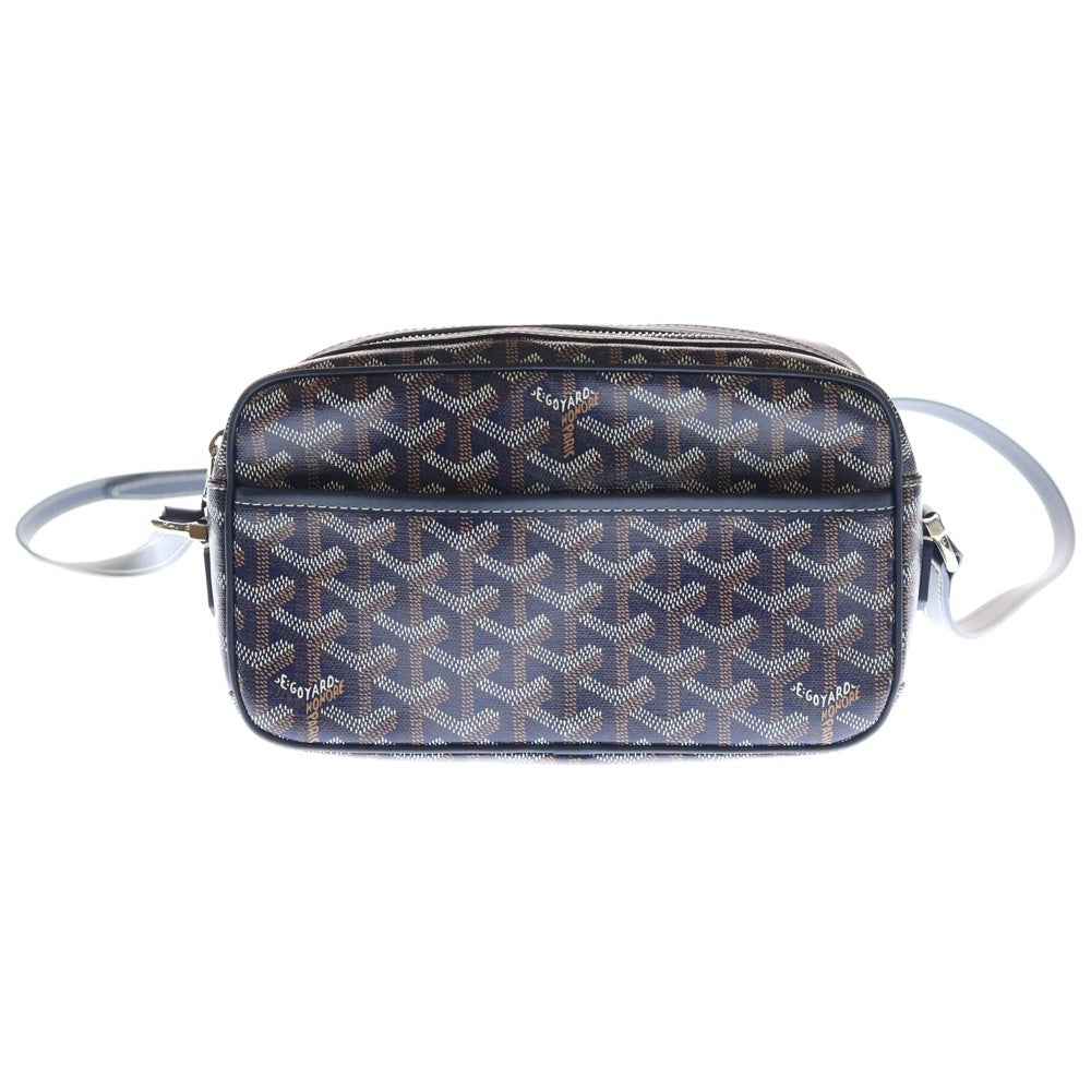 GOYARD(ゴヤール) カップヴェールPM ショルダーバッグ PVC×レザー ネイビー