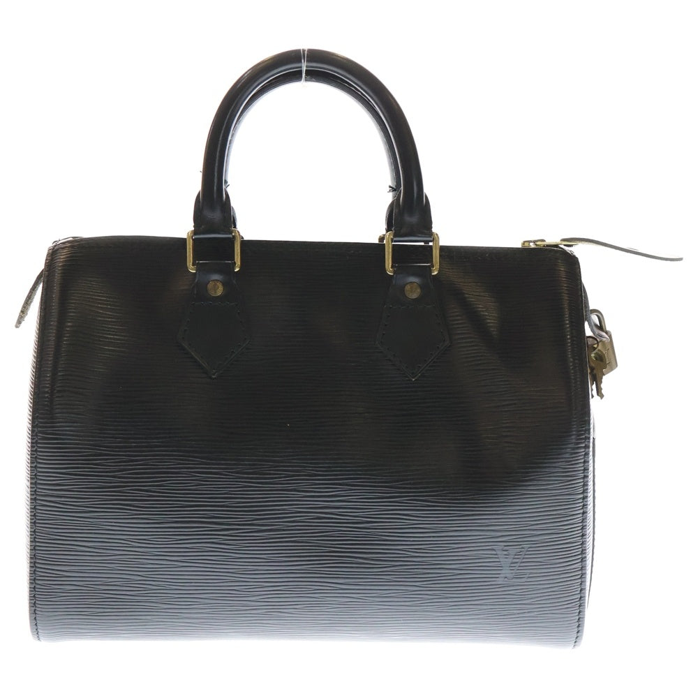 LOUIS VUITTON(ルイヴィトン) エピ スピーディ30 ハンドバッグ ミニボストンバッグ ブラック レザー M59022 ゴールド金具