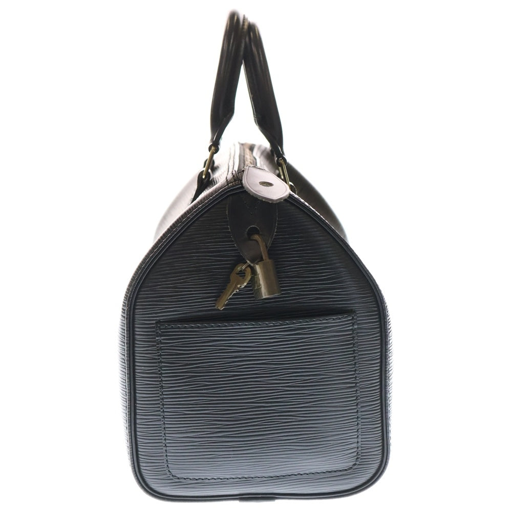 LOUIS VUITTON(ルイヴィトン) エピ スピーディ30 ハンドバッグ ミニボストンバッグ ブラック レザー M59022 ゴールド金具
